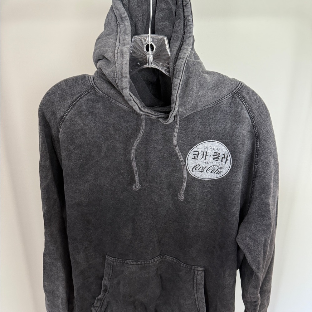 11. Gray Coca Cola Hoodie